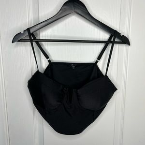 Tank Cropped Top and Skirt Set Large